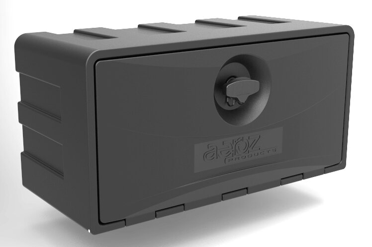 AerozBox70S slim profile toolbox with drop-down door